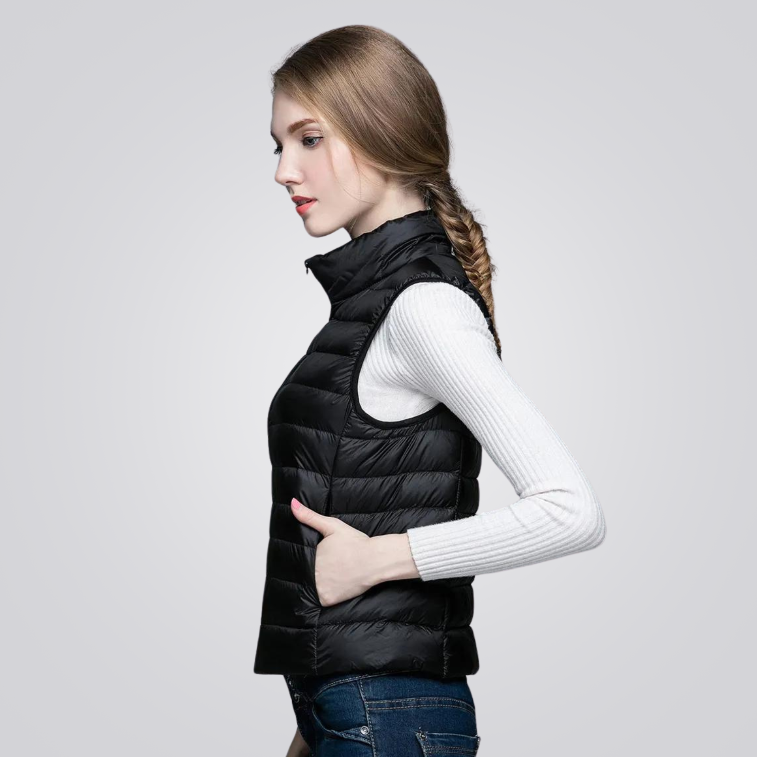 Colete Puffer Feminino Fior