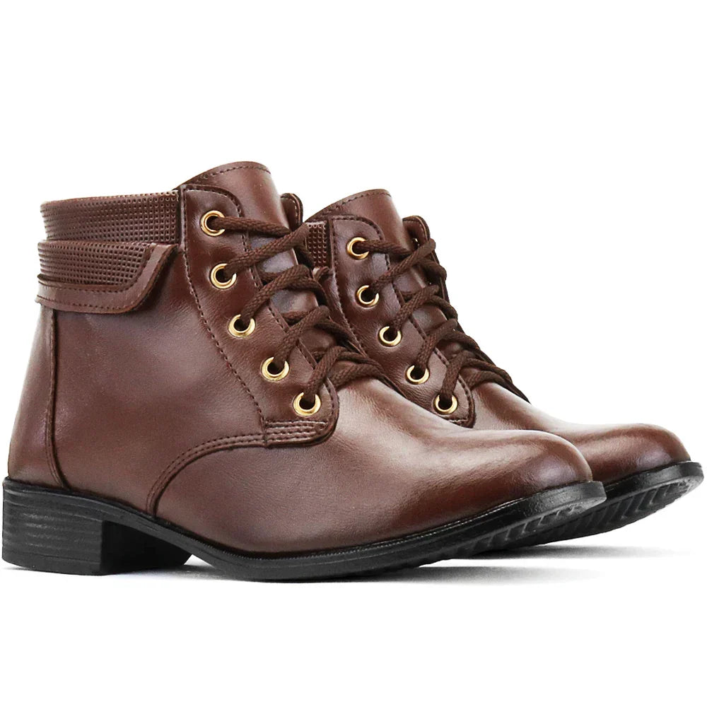 Bota Feminina Para Inverno Cano baixo