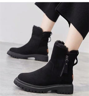 Bota Feminina de Inverno com Ziper