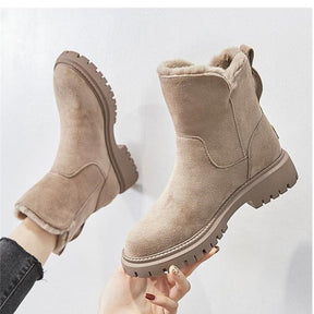 Bota Feminina de Inverno com Ziper