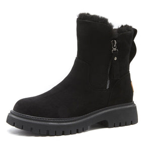 Bota Feminina de Inverno com Ziper