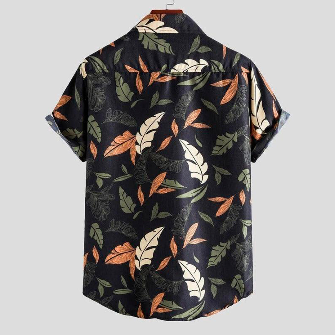 Camisa Masculina Manga Curta Plant