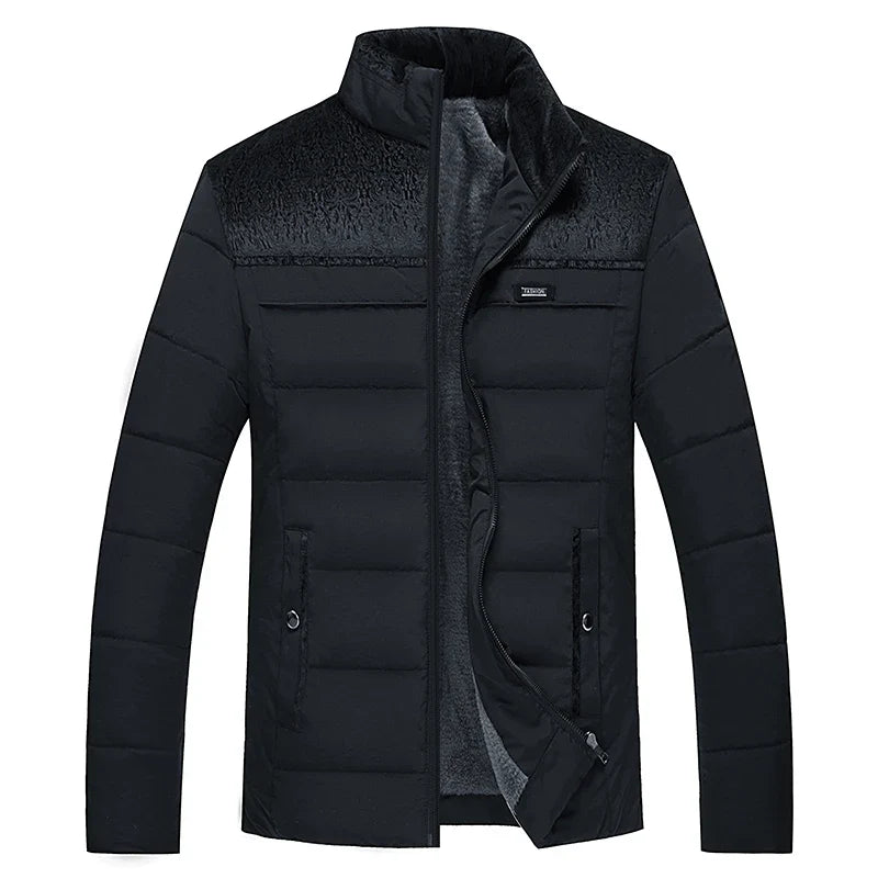 Jaqueta Masculina Puffer Veludo