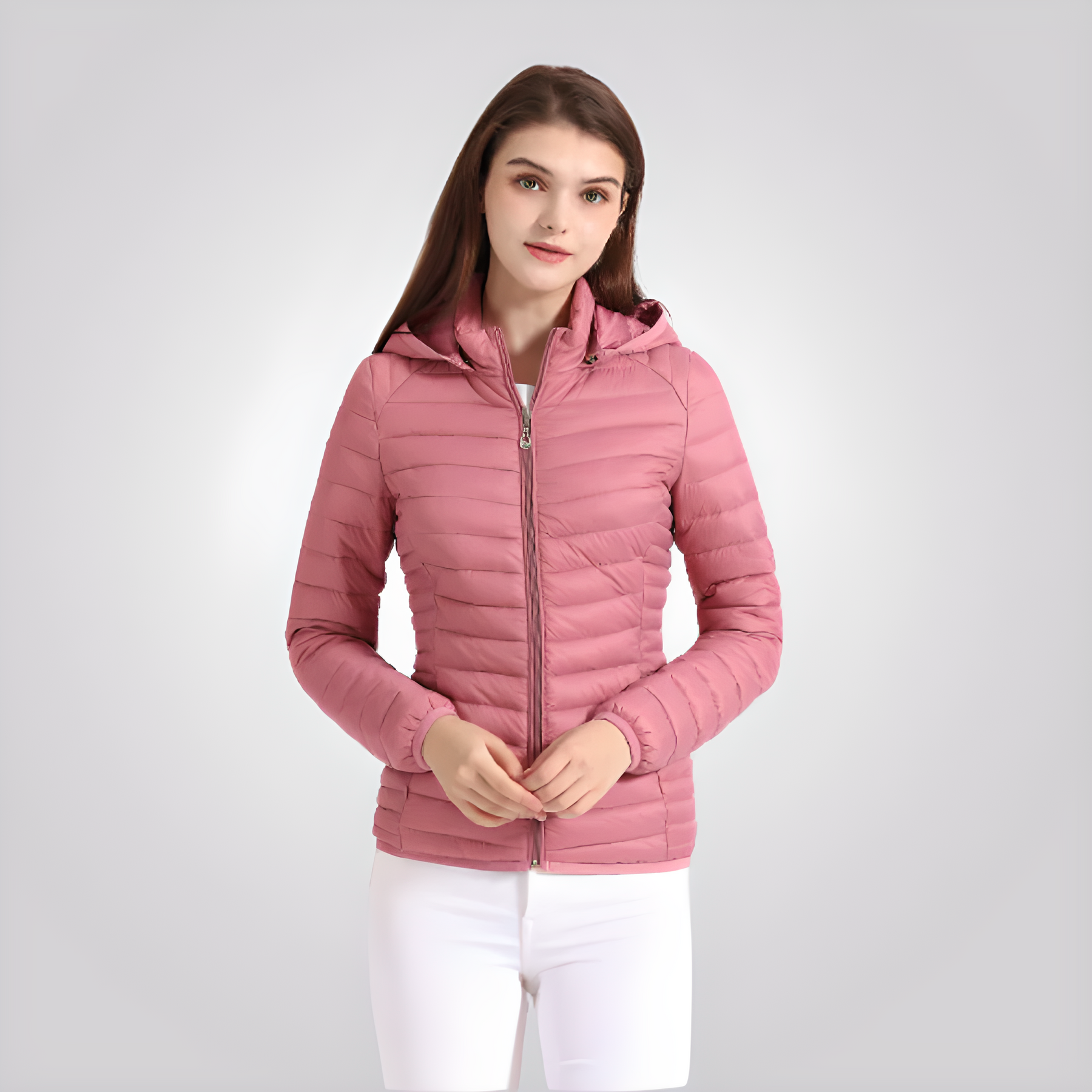 Jaqueta Puffer Feminina Slim Fit